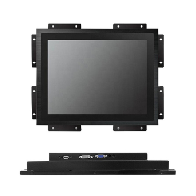 Monitor LCD industrial del marco abierto del quiosco del cajero automático liendres de 17 pulgadas 400