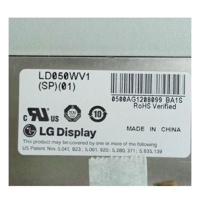 Panel LCD pantalla LD050WV1-SP01 de TFT LCD de 5 pulgadas