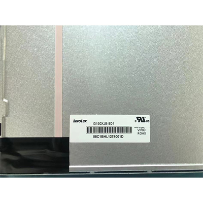 15 el panel LCD industrial de la pulgada G150XJE-E01 exhibe a la vista