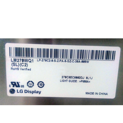 LM270WQ1-SLC2 LG el panel del monitor del LCD TV de 27,0 pulgadas