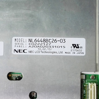La pantalla táctil NL6448BC26-03 LCD exhibe la pulgada 640x480 del módulo 8,4 de TFT