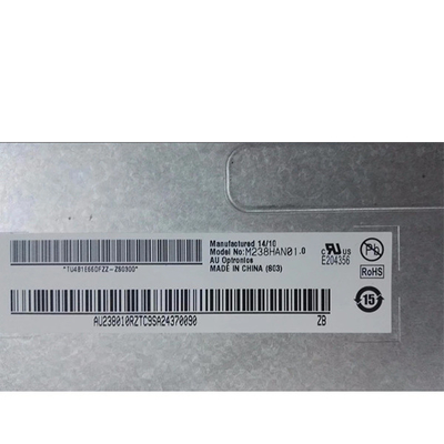 Pantalla llena de la resistencia del interfaz del RGB del paisaje del ángulo de visión M238HAN01.0 monitor de escritorio lcd 1920*1080 de 23,8 pulgadas