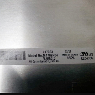 M170EN04 V6 1280x1024 uno-Si TFT LCD, pantalla de visualización de ConnectorPanel de los pernos de LCM 30