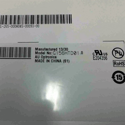 Conector de pernos industrial de la pantalla LCD G156HTD01.0 1920x1080 FHD 141PPI 40 de AUO 15,6”