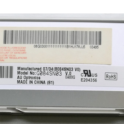 Nueva 8,4 exhibición original de SVGA 800 (RGB) ×600 TFT LCD de la pulgada de G084SN03 V0 para AUO