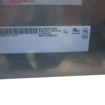 10,4 módulo de la pantalla de TFT lcd del panel de exhibición de la pulgada 800×600 G104SN02 V1