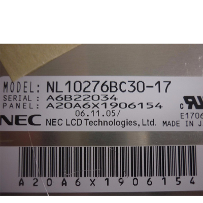 NL10276BC30-17 exhibición de panel LCD inch1024*768 del NEC 15