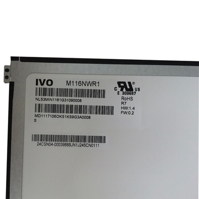 M116NWR1 R7 IVO 11,6 la informática 1366X768 HD de la pantalla 30PIN del ordenador portátil del LCD de la pulgada para Lenovo C21e S21E