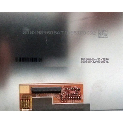8,0 exhibición automotriz del módulo de la pantalla de la pulgada 800×1280 TV080WXM-NS0 pies lcd