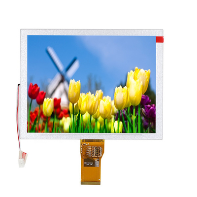 8,0 el panel de la exhibición de pantalla LCD de la pulgada TM080SDH01 RGB 800x600 TFT LCD LCM