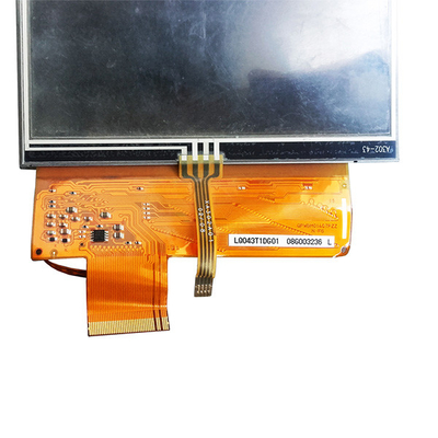 4,3 módulo de la pantalla de visualización del RGB 480x272 LCD de la pulgada LQ043T1DG01 LCD con la pantalla táctil