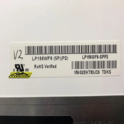 Reemplazo del ordenador portátil de LG monitor LP156WF6-SPP2 de la pantalla LED del ordenador portátil del LCD de 15,6 pulgadas