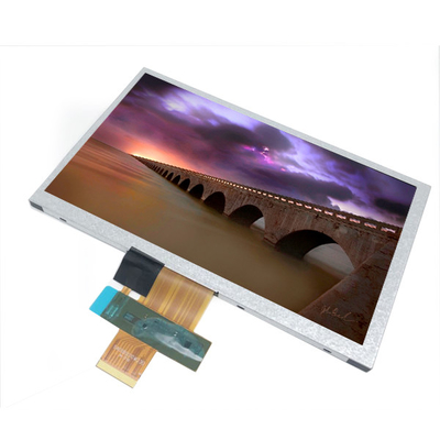 Tablero de regulador de los pernos LVDS de la alta resolución 40 del panel de exhibición de NJ080IA-10D 8inch lcd 1024*600