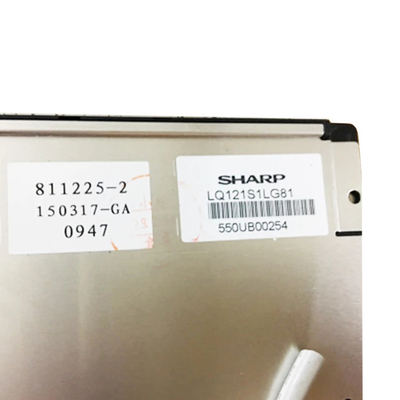 12,1 módulo de la exhibición de la pantalla LQ121S1DG81 800 (RGB) ×600 LCD de la pulgada 82ppi lcd