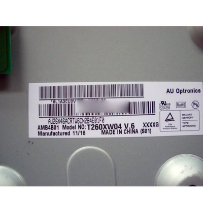 Pernos de T260XW04 V6 30 pantalla LCD 1366*768 de 26 pulgadas para AUO