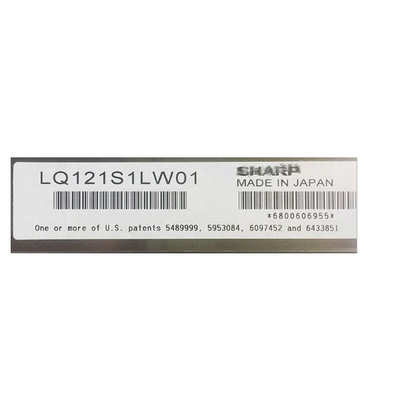 12,1 pantalla LQ121S1LW01 de la pulgada 82ppi lcd para el uso del equipo industrial