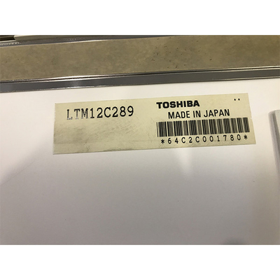 12,1 pantalla de la pantalla LTM12C289 800 (RGB) ×600 TFT LCD de la pulgada 82ppi lcd