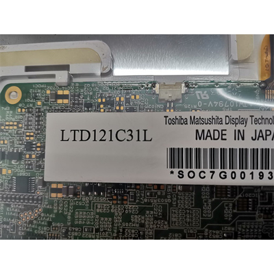 12,1 pantalla LTD121C31L de la pulgada 82ppi lcd para el panel del módulo de la exhibición de Toshiba 800*600 LCD