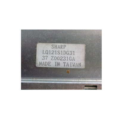 12,1 el panel de exhibición de la pantalla LQ121S1DG31 lcd de la pulgada 82ppi lcd en existencia para la máquina del moldeo a presión