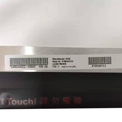 AUO Vertical Stripe Panel LCD de 15,6 pulgadas B156HAN13.0 10 pines PANTALLA LCD