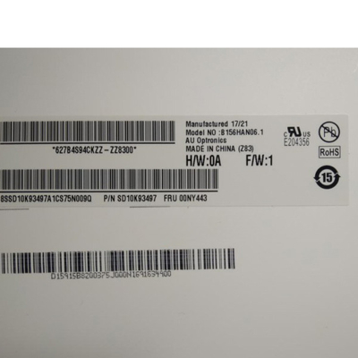AUO Vertical Stripe Panel LCD de 15,6 pulgadas B156HAN06.1 HW1A para computadora portátil