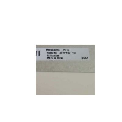 A070FW03 V0 Pantalla LCD Panel Coche DVD Navegación RGB Raya AUO Pantalla LCD