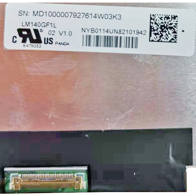 Pantalla del ordenador portátil de la PANDA LM140GF1L02 LCD pernos delgados 2560*1600 de 14 pulgadas 30