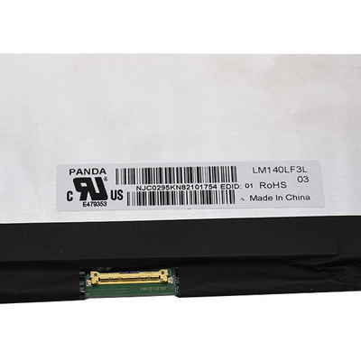 14,0 pantalla estrecha LM140LF3L del ordenador portátil del LCD del borde de la pulgada FHD IPS para Asus Vivobook
