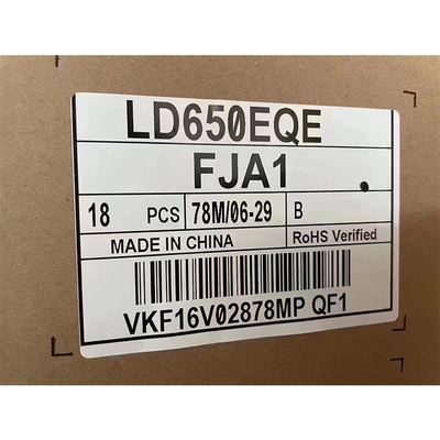 El panel de exhibición de pantalla LCD de 65,0 pulgadas RGB 3840×2160 LD650EQE-FJA1