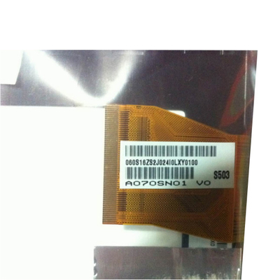 El panel de la pantalla de visualización de la pulgada AUO A070SN01 V0 LCD de la navegación 7 del coche para el reemplazo auto del coche