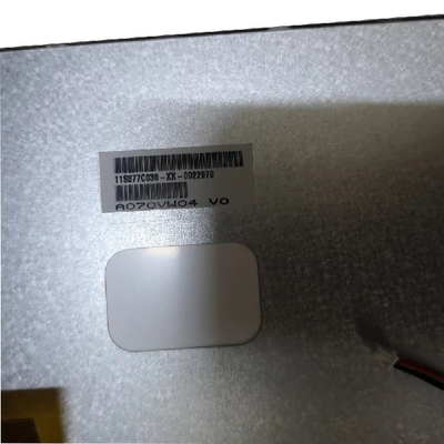 Pantalla del panel LCD de los pernos de la pulgada A070VW04 V0 800*480 60 de la exhibición 7 del Lcd
