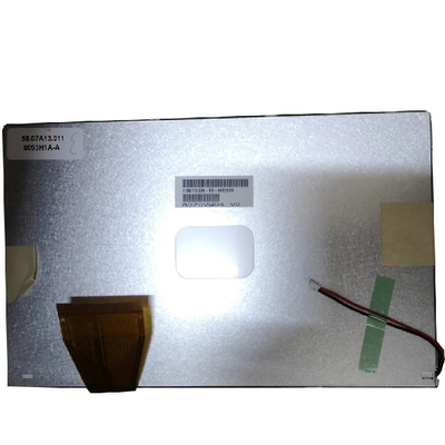Pantalla del panel LCD de los pernos de la pulgada A070VW04 V0 800*480 60 de la exhibición 7 del Lcd