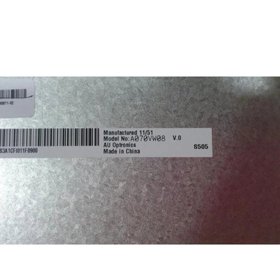 7 pantalla del panel LCD de la pantalla de visualización del LCD de la pulgada A070VW08 V0 para las piezas de automóvil de repuesto de la navegación del coche