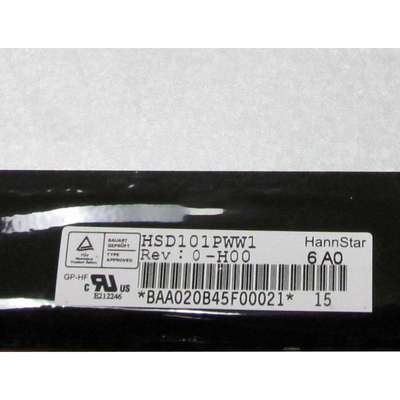 Nueva 10,1 pantalla de visualización original de la pulgada HSD101PWW1-H00 lcd para la tableta del cojín