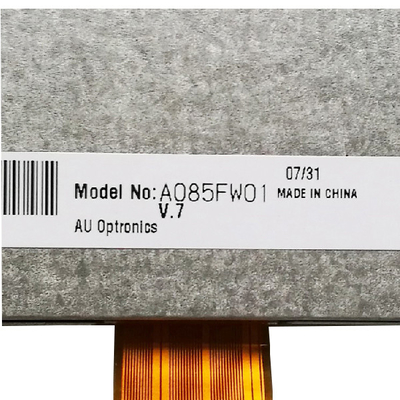 pernos de 480x234 FPC AUO 26 pantalla A085FW01 V7 de TFT LCD de 8,5 pulgadas