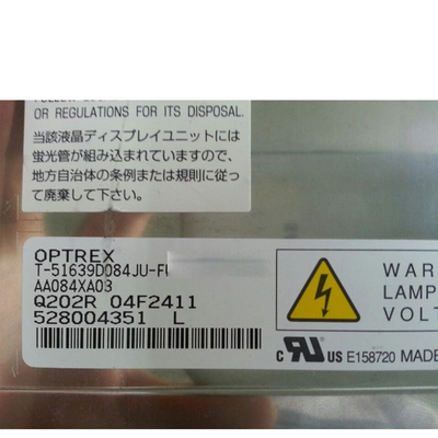 Nueva exhibición original del LCD de 8,4 pulgadas de T-51639D084JU-FW-A-AB para OPTREX
