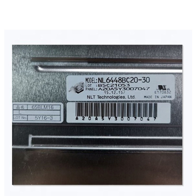 Nuevo módulo de la exhibición de pantalla LCD de la pulgada NL6448BC20-30 de la original 6,5 para el equipo industrial