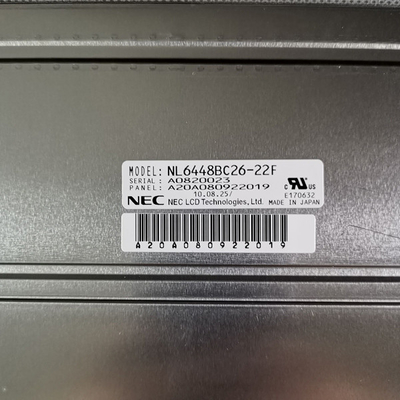 El panel de exhibición original a estrenar de pantalla LCD de 8,4 pulgadas de NL6448BC26-22F para el NEC