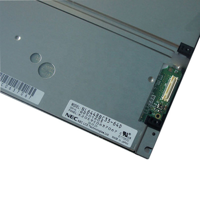 Pantalla de visualización industrial de panel LCD de la pulgada 640*480 del NEC NL6448BC33-64D 10,4 en existencia