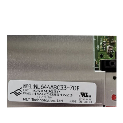 Pantalla de la pulgada 640*480 TFT LCD del NEC NL6448BC33-70F 10,4