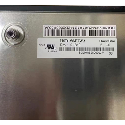 el panel LCD HSD156JUW2-B10 de 15,6 pulgadas apoya la pantalla LCD industrial 1920*1080
