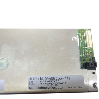 NL6448BC33-71F pantalla de visualización industrial del LCD de la original de 10,4 pulgadas en existencia