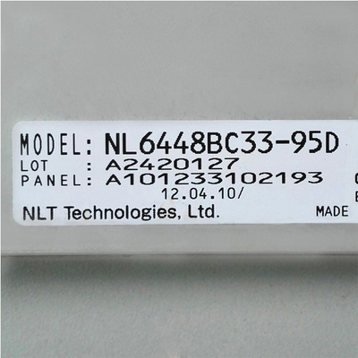 10,4 módulo industrial de la pantalla de visualización del lcd de la pulgada 640*480 NL6448BC33-95D lcd