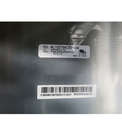 15,0 pulgadas A MÁS TARDAR el panel industrial de la pantalla LCD de la exhibición NL10276AC30-48D 1024*768 XGA