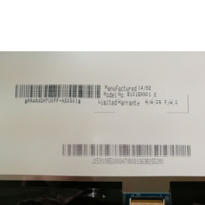 PANTALLA LCD de 10,1 pernos de la pulgada B101EAN01.2 1208*800 36