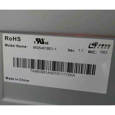 MG5461B01-1 55.0 pulgadas 1920 * 1080 LVDS 51 pines Pantalla LCD para pared de video