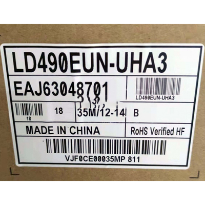 LG Display 49,0 pulgadas que empalman brillo LD490EUN-UHA3 de la pared video al aire libre del módulo del LCD el alto