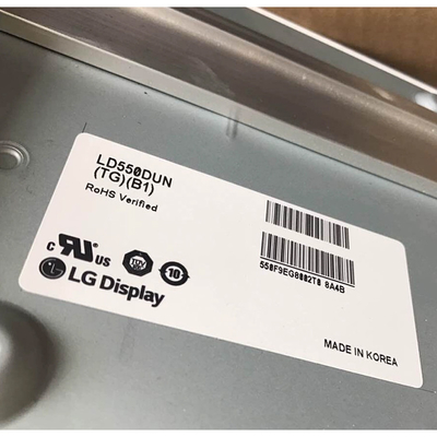 Pared de video para exteriores de 55 pulgadas Panel LCD biselado de 3,8 mm LD550DUN-TGB1 para pantalla LG
