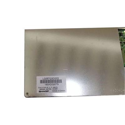 5,7 pulgadas pantalla de visualización LQ057Q3DG02 de 320 * de 240 TFT LCD para el sostenido