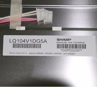 10,4 pantalla LCD de la pulgada 640*480 LQ104V1DG5A 31pins para industrial